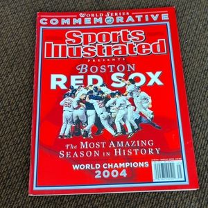 $10 when bundled ⚾🧦Sports Illustrated Boston Red Sox  2004 world series
